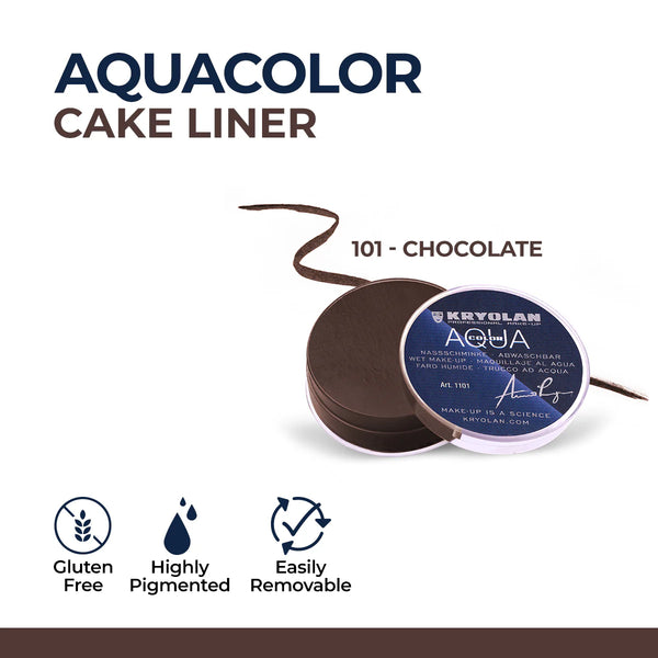 Chocolate Aqua Colour Liner Matte
